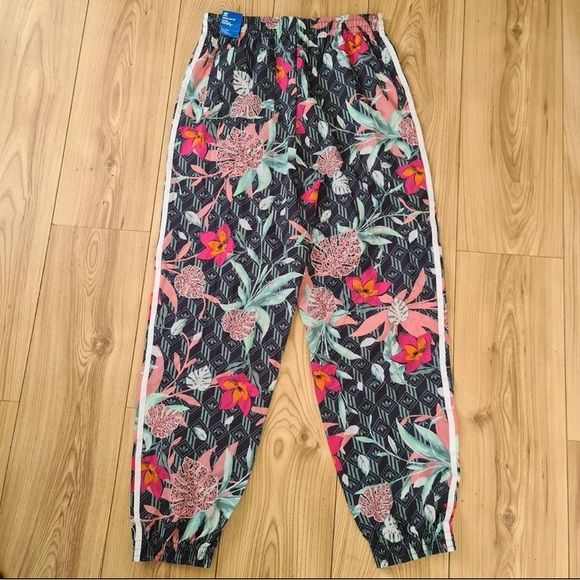 Adidas Originals HER Studio London Tropical Print Track Jogger Pants- SZ Medium - Picture 7 of 11